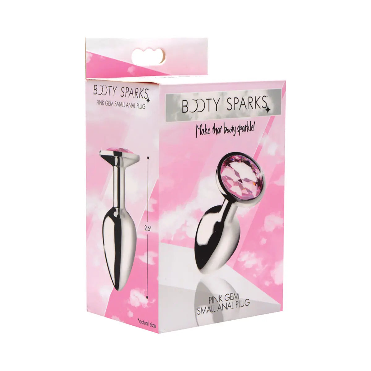Booty Sparks Pink Gem - Small Anal Plug XR Brands