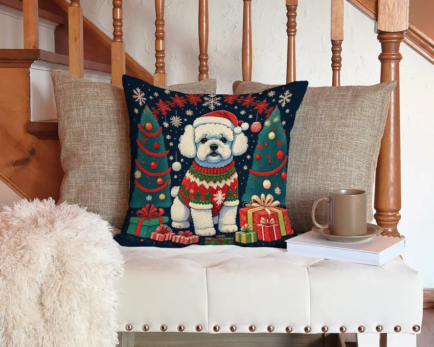 Border Terrier Christmas Pair of Pot Holders Caroline's Treasures