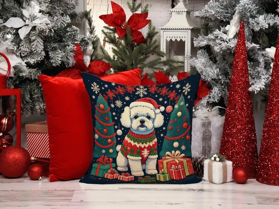 Border Terrier Christmas Pair of Pot Holders Caroline's Treasures