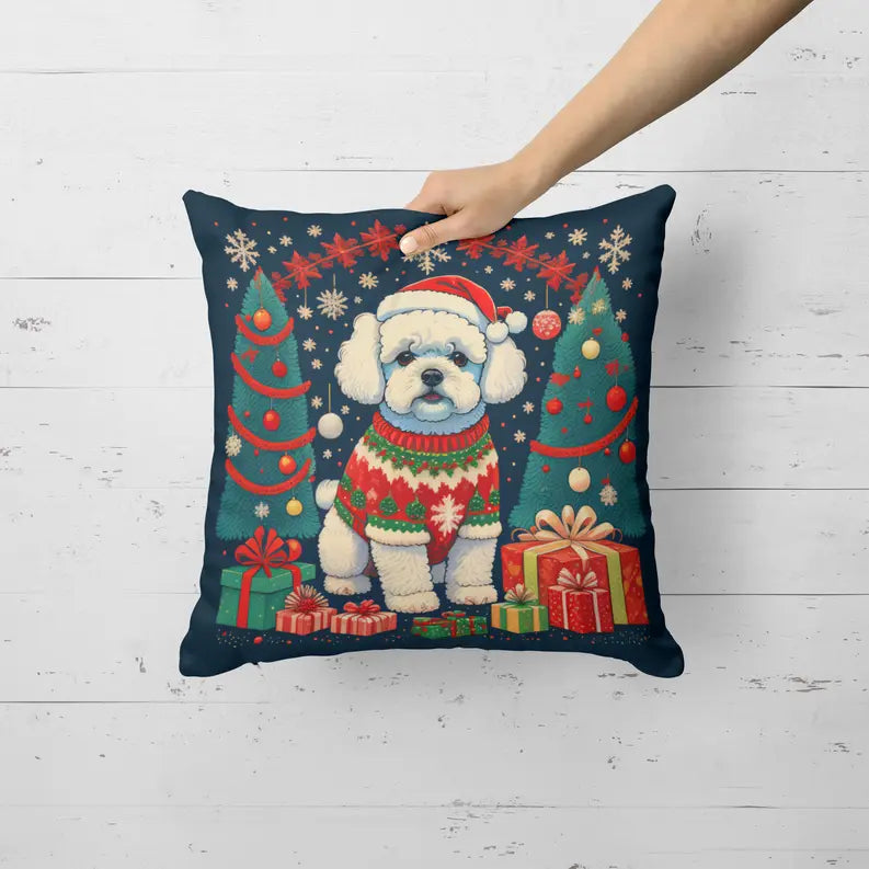 Border Terrier Christmas Pair of Pot Holders Caroline's Treasures