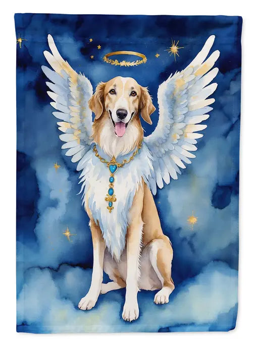 Borzoi My Angel Garden Flag Caroline's Treasures