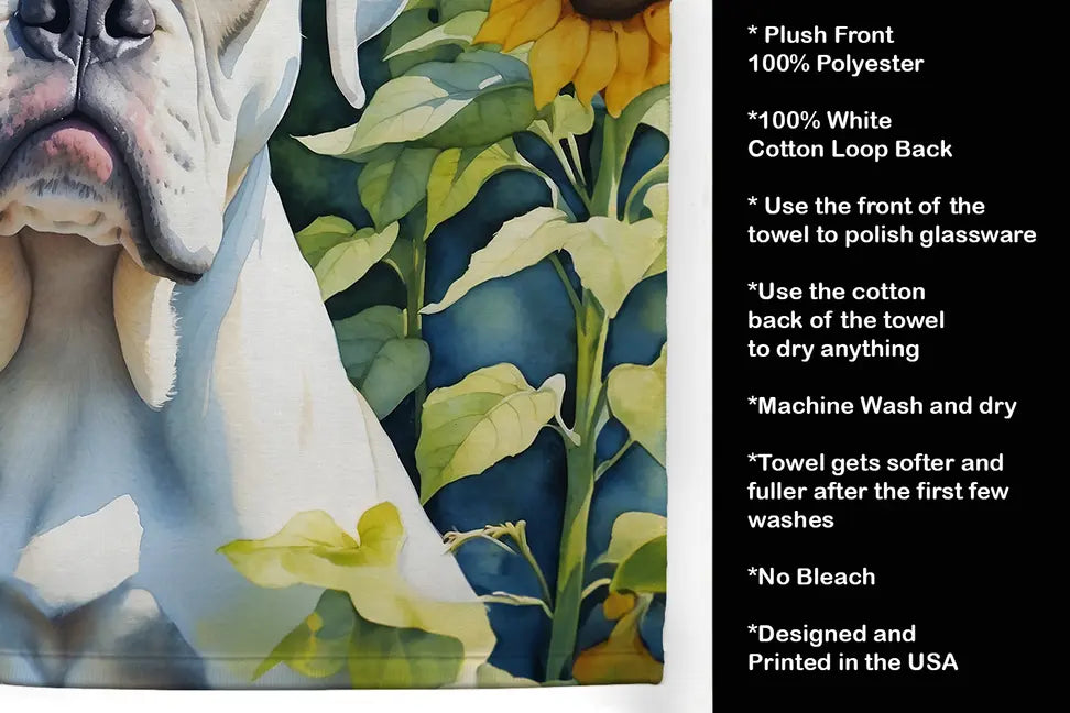 Borzoi in Sunflowers Pair of Pot Holders Caroline's Treasures