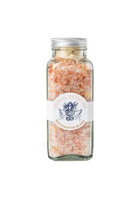 Botanical Tea Salt Soak - Restorative Blend Salacia Salts