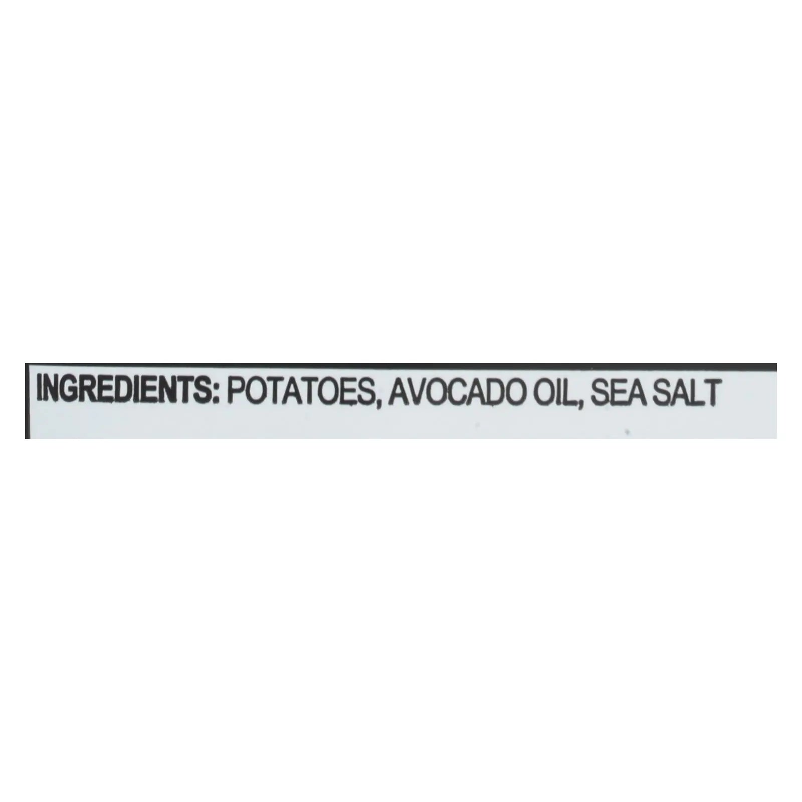 Boulder Canyon Natural Foods - Chips Ktl Cnct Avo S Salt - Case Of 12 - 10.00 Oz Boulder Canyon Natural Foods