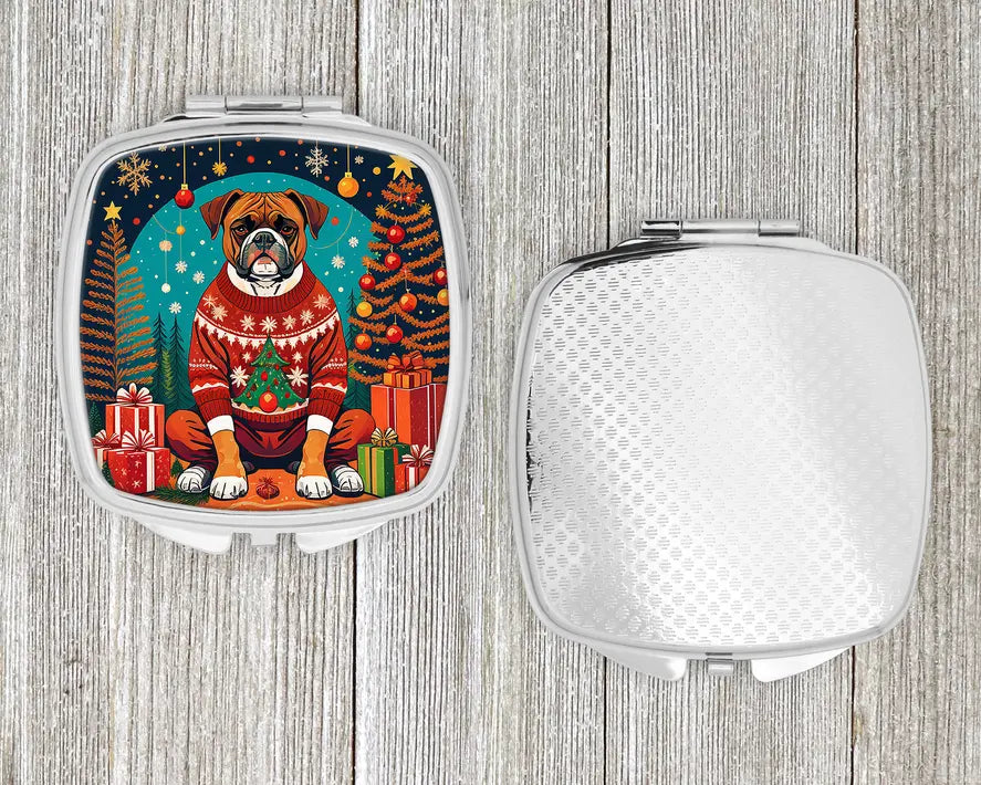 Boxer Compact Mirror Caroline's Treasures