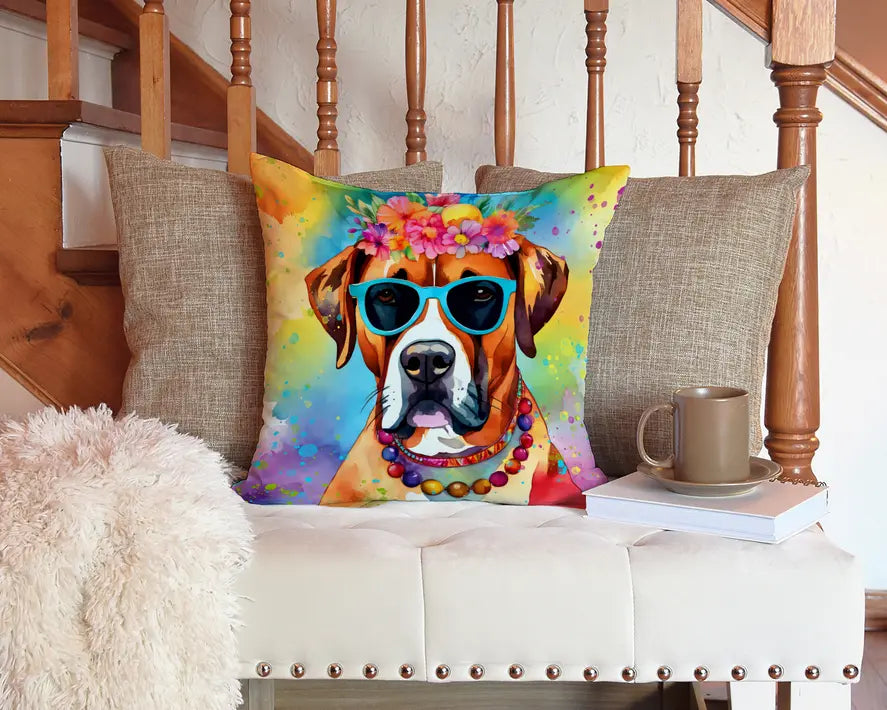 Boxer Hippie Dawg Pair of Pot Holders Caroline's Treasures