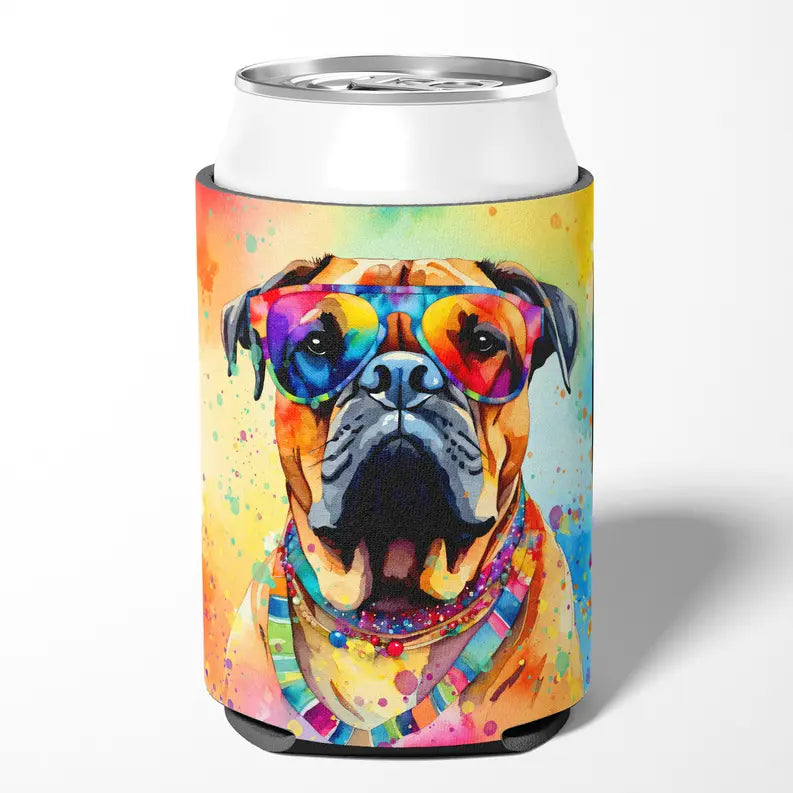 Boxer Hippie Dawg Pair of Pot Holders Caroline's Treasures