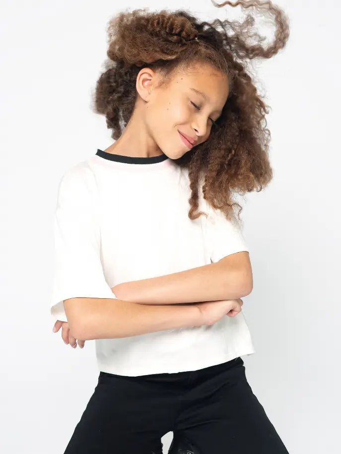 Boxy Tee Ft Decor Rib Little Mass