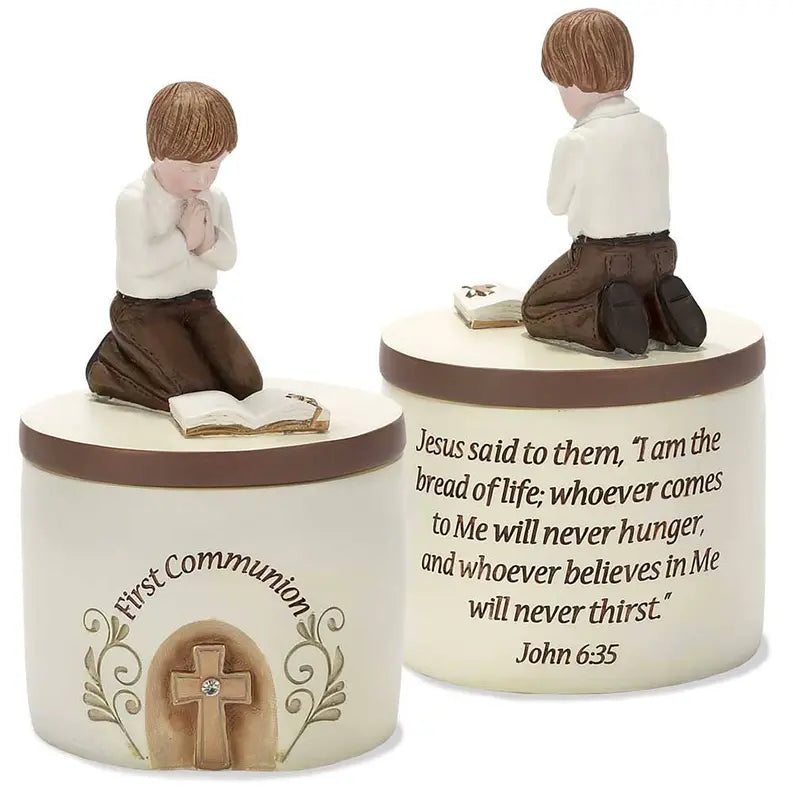 Boy First Communion Trinket Case Dicksons Inc