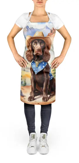 Boykin Spaniel Cowboy Welcome Apron Caroline's Treasures