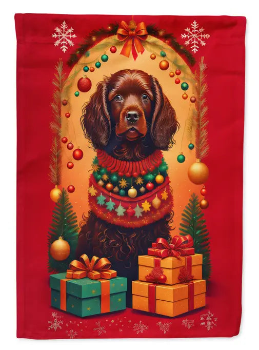 Boykin Spaniel Holiday Christmas Garden Flag Caroline's Treasures