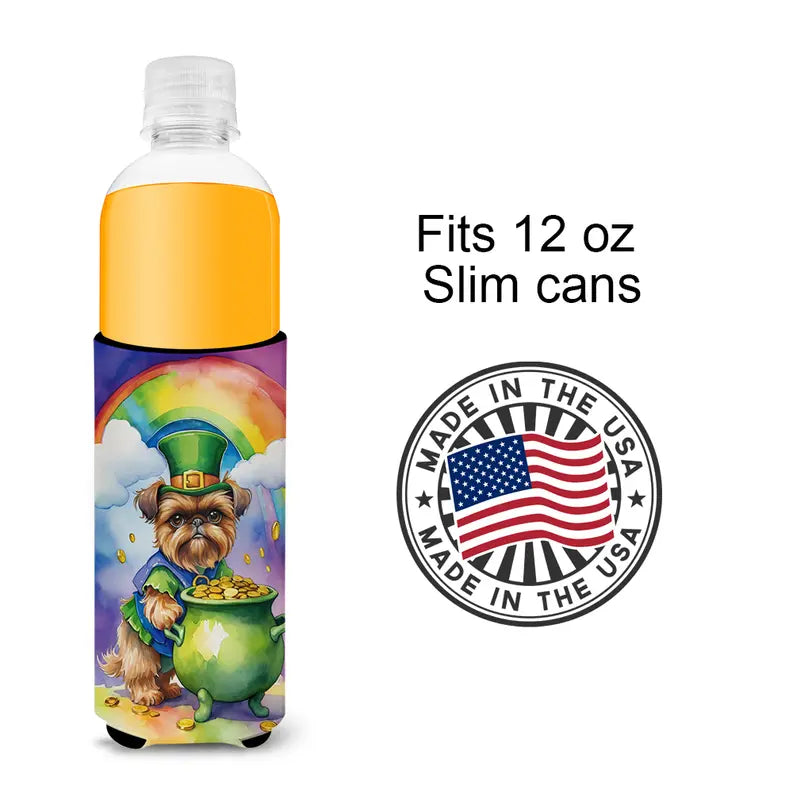 Boykin Spaniel St Patrick's Day Hugger for Ultra Slim Cans Caroline's Treasures