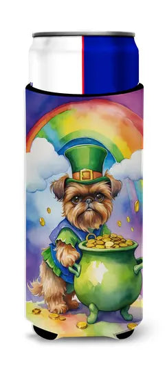Boykin Spaniel St Patrick's Day Hugger for Ultra Slim Cans Caroline's Treasures