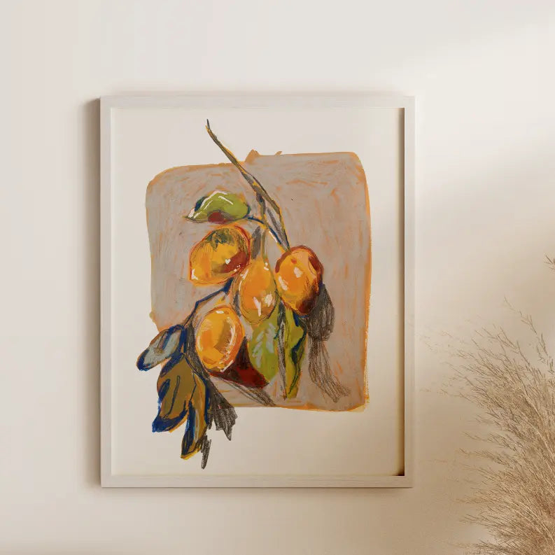 Branch From a Lemon Tree The Crafted Prints