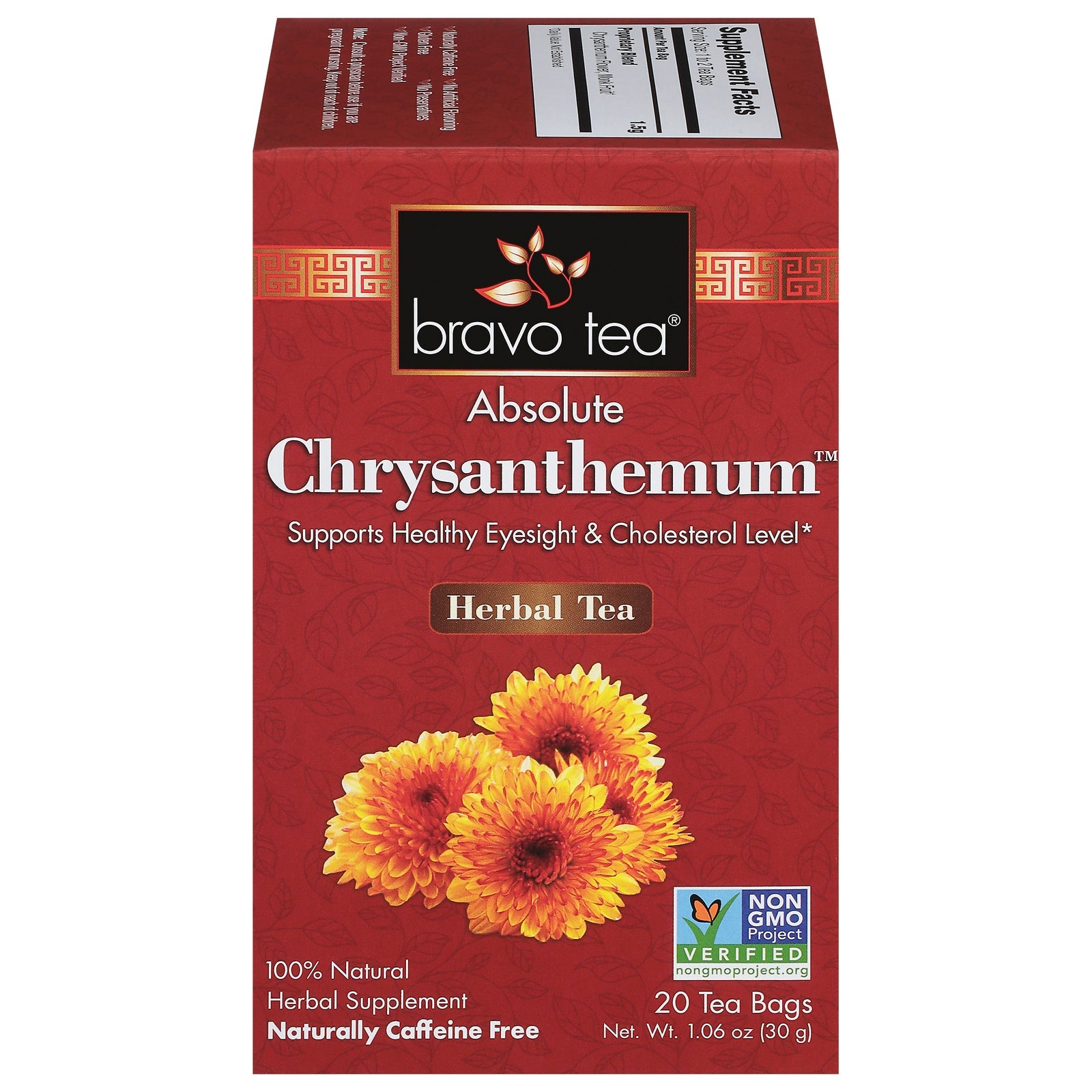 Bravo Teas And Herbs - Tea - Absolute Chrysanthemum - 20 Bag Bravo Teas & Herbs
