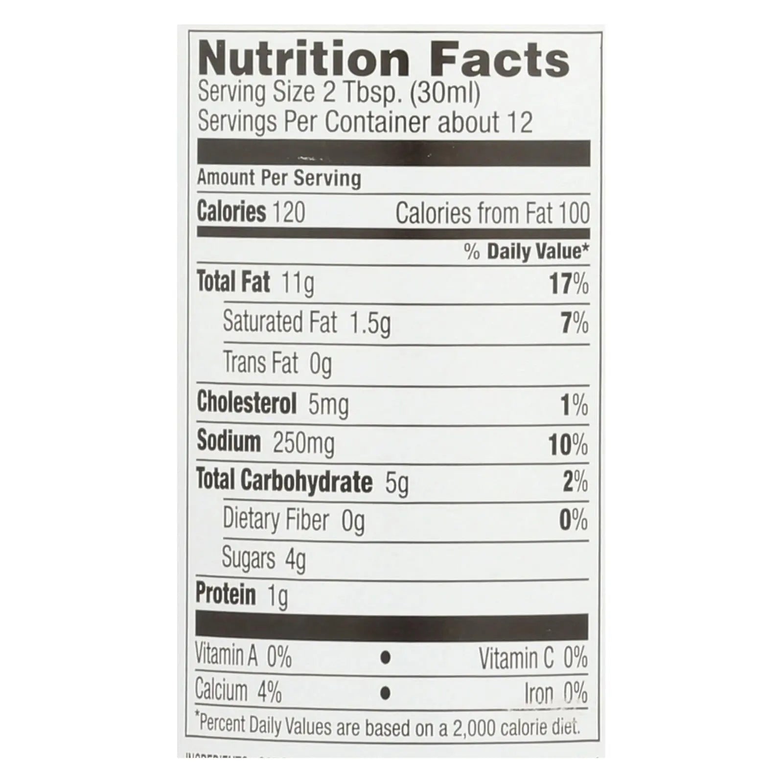 Brianna's - Salad Dressing - Creamy Blue Cheese - Case Of 6 - 12 Fl Oz. Brianna's