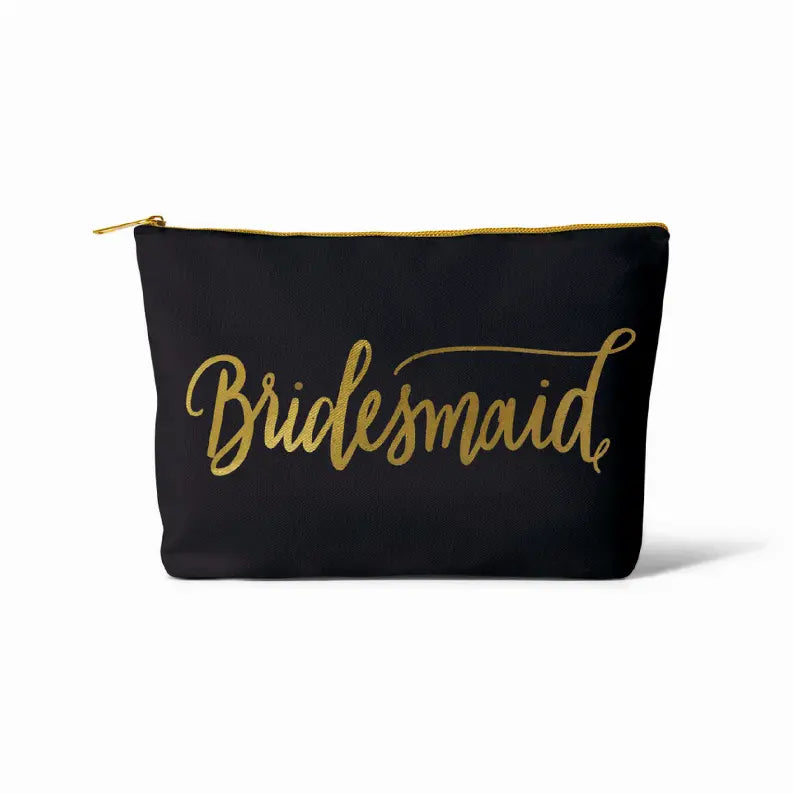 Bride/Bridesmaid Makeup Bag in Canvas Samantha Margaret