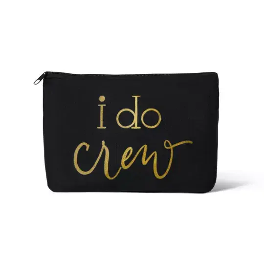 Bride/Bridesmaid Makeup Bag in Canvas Samantha Margaret