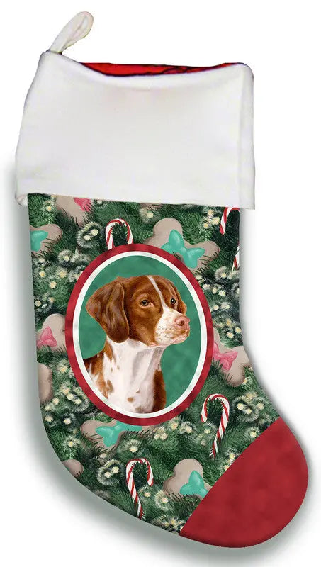 Brittany Spaniel - Best of Breed Christmas Stocking Best of Breed