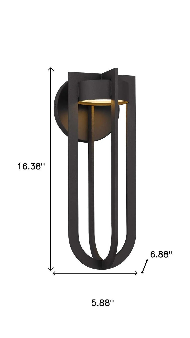Bronze LED Dimmable Outdoor Hanging Light Homeroots Outdoor