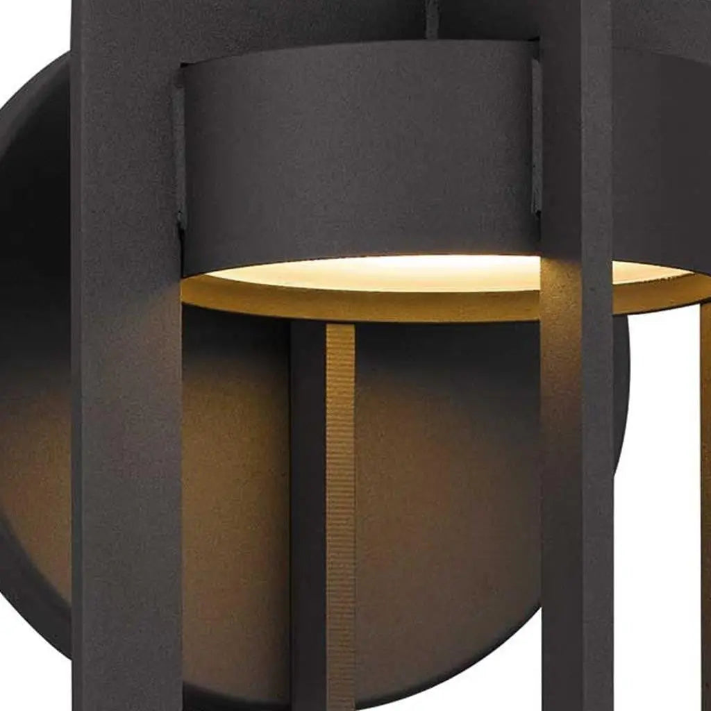 Bronze LED Dimmable Outdoor Hanging Light Homeroots Outdoor