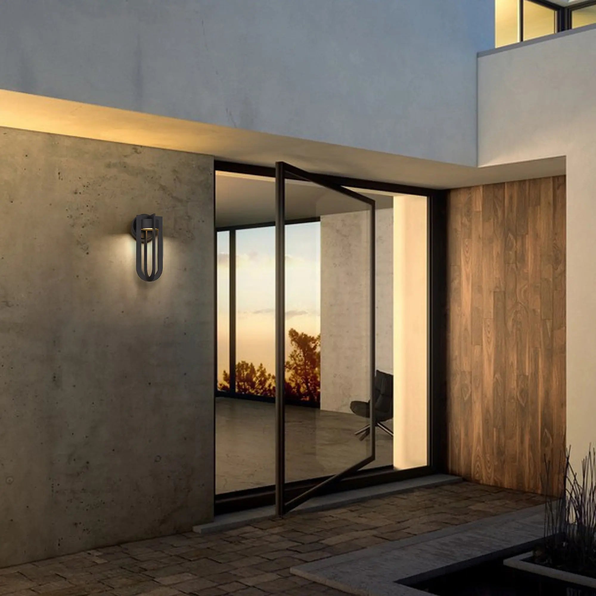 Bronze LED Dimmable Outdoor Hanging Light Homeroots Outdoor