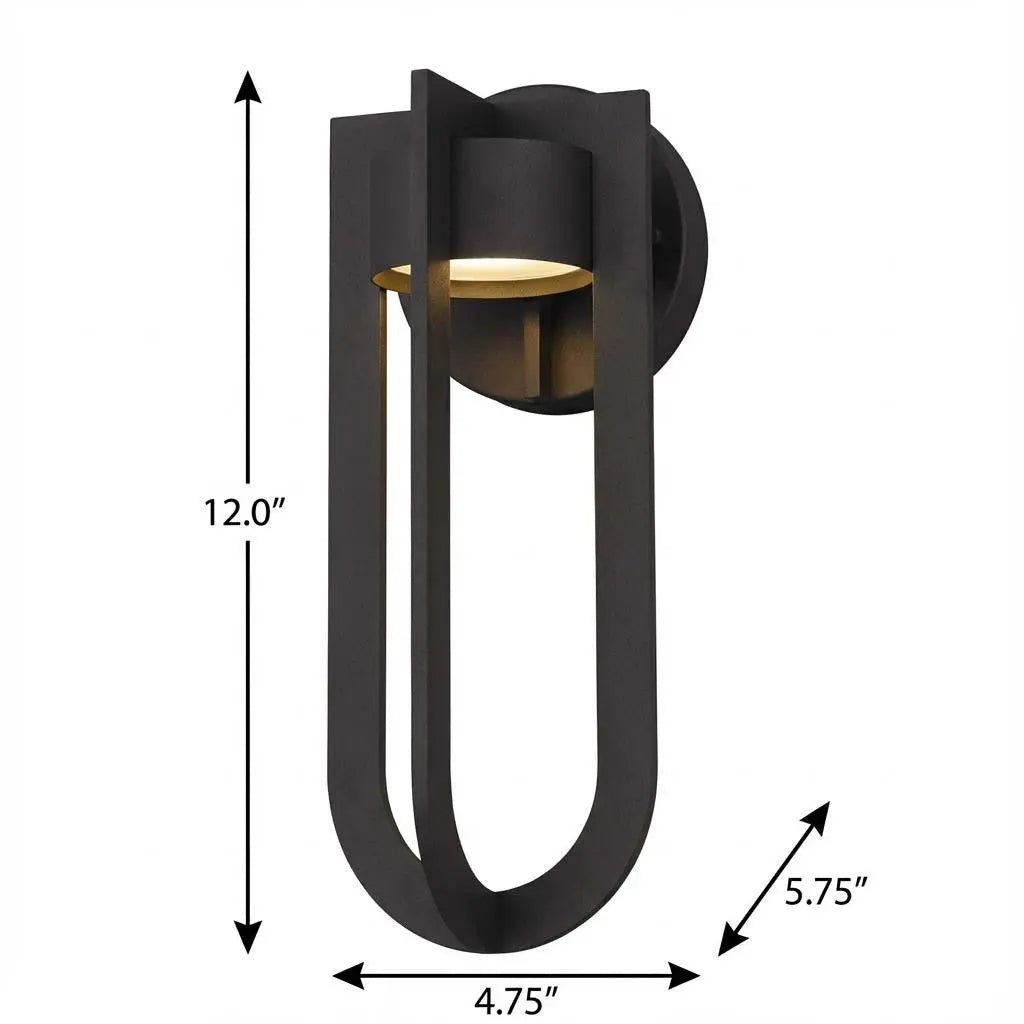 Bronze LED Dimmable Outdoor Hanging Light Homeroots Outdoor