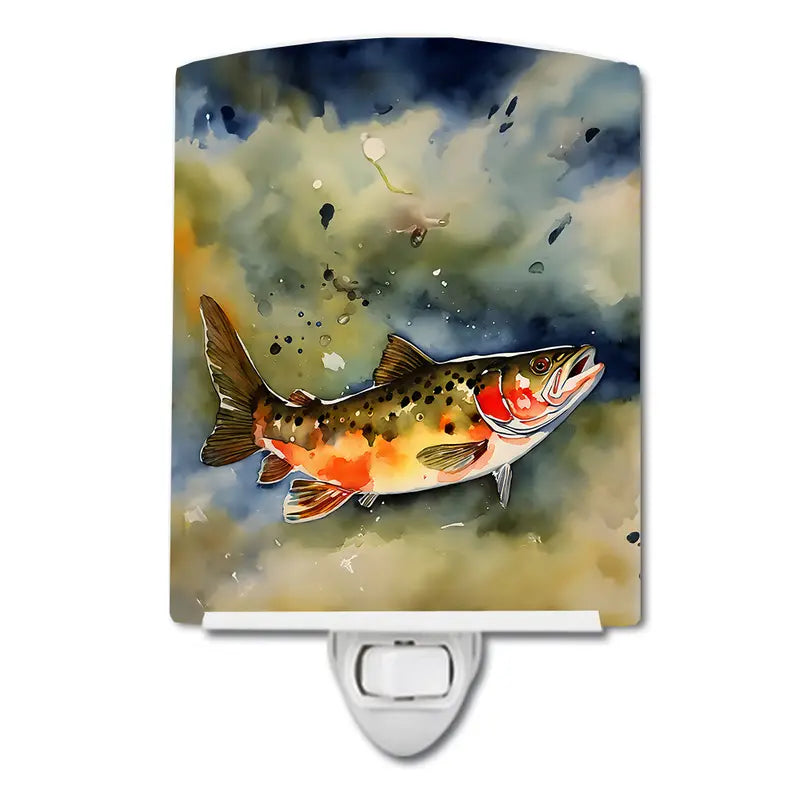 Brook Ceramic Night Light Caroline's Treasures