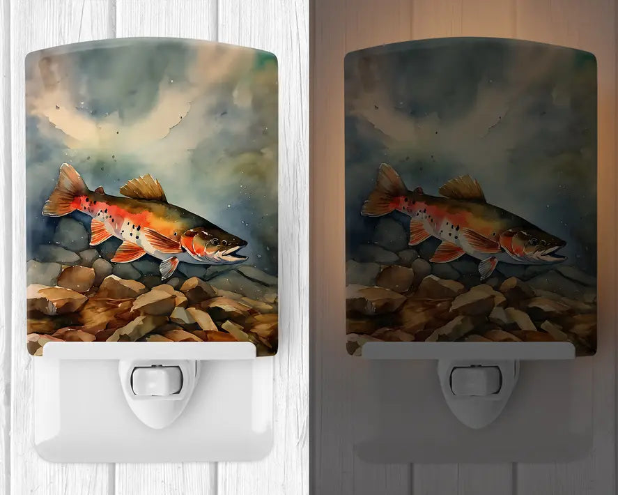 Brook Ceramic Night Light Caroline's Treasures