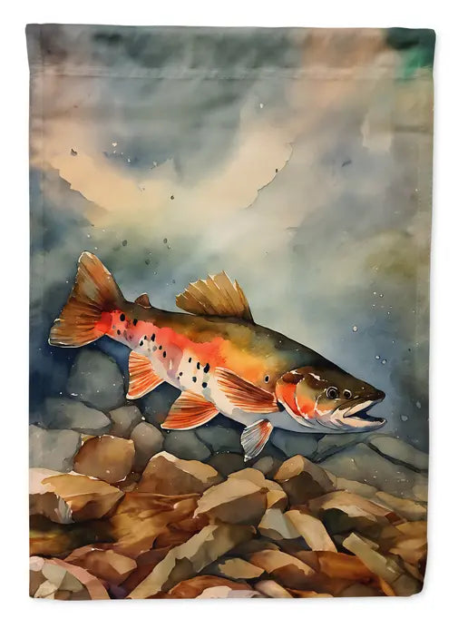 Brook Trout Garden Flag Caroline's Treasures