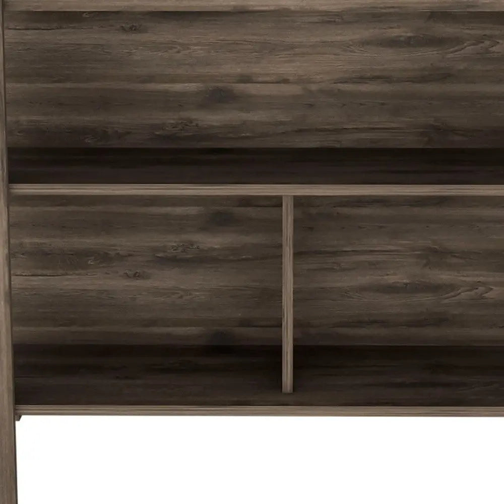 Brown 41" Kitchen Island With Storage Homeroots Kitchen & Dining