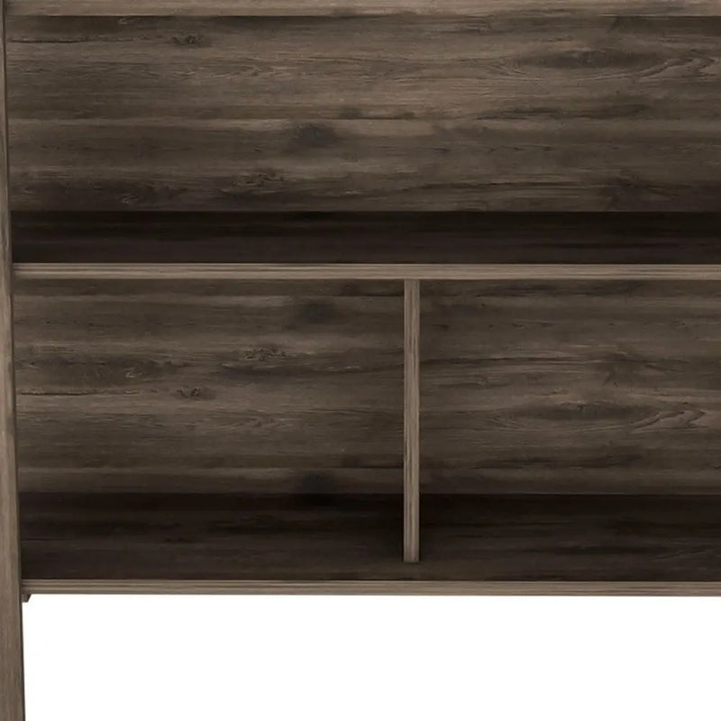 Brown 41" Kitchen Island With Storage Homeroots Kitchen & Dining