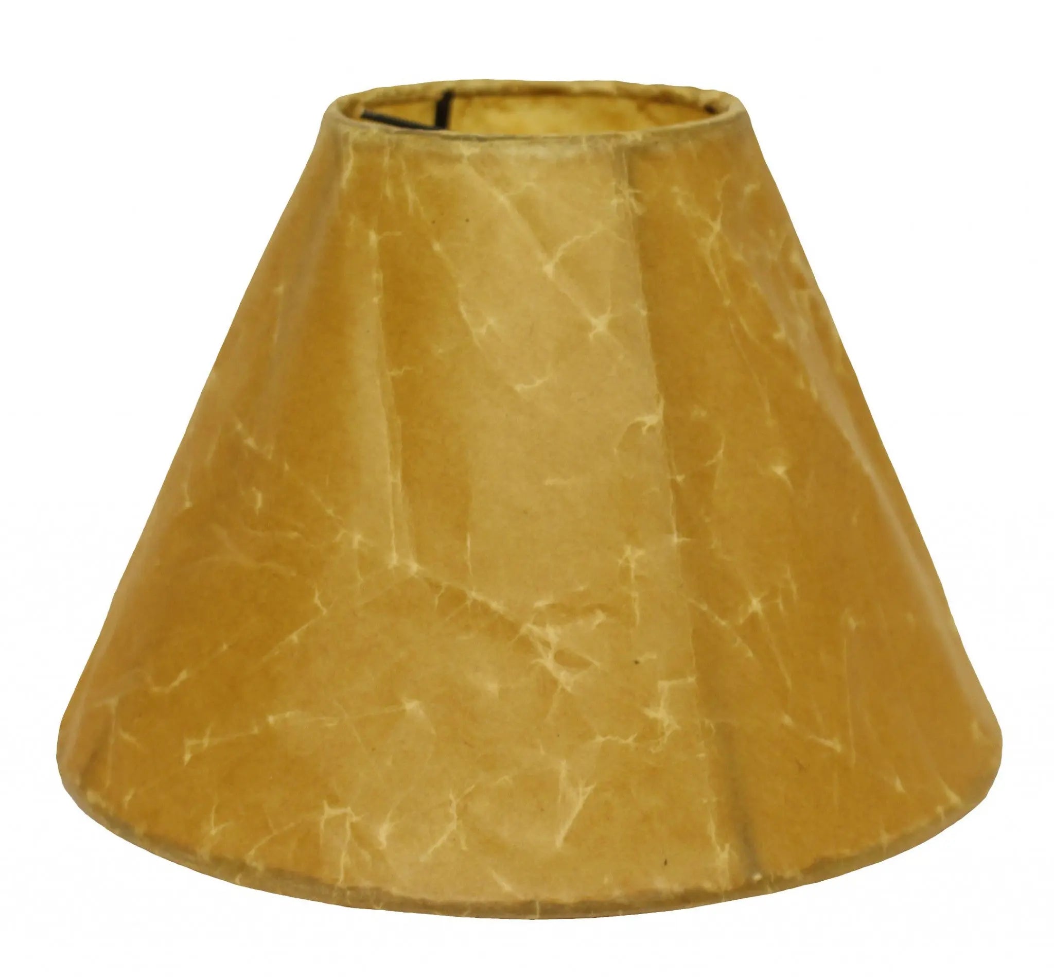Brown Crinkle Oil Paper Empire Lamp Shade Homeroots Lighting