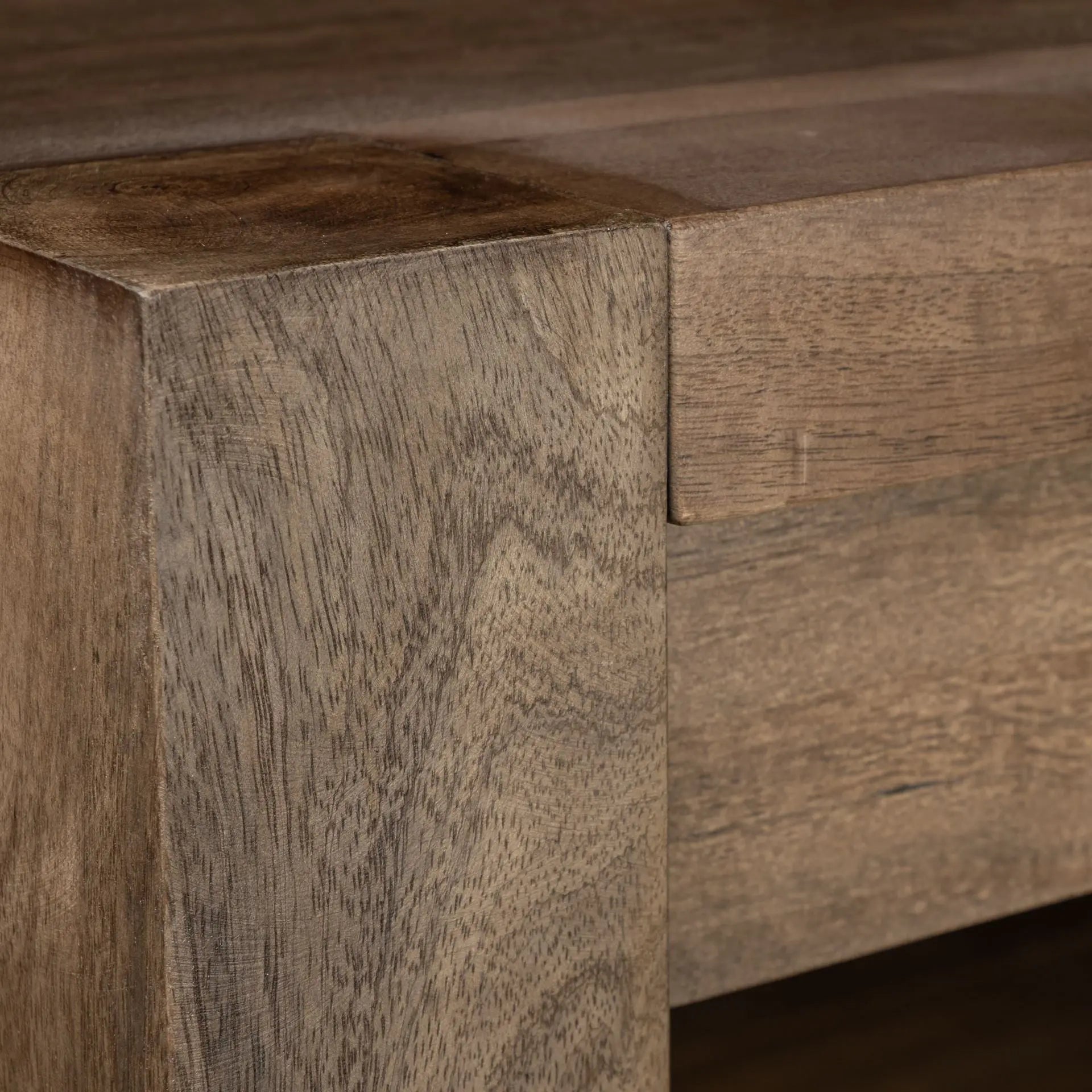 Brown Solid Wood Kitchen Island With Two Tier Smooth Counter Top Homeroots Kitchen & Dining