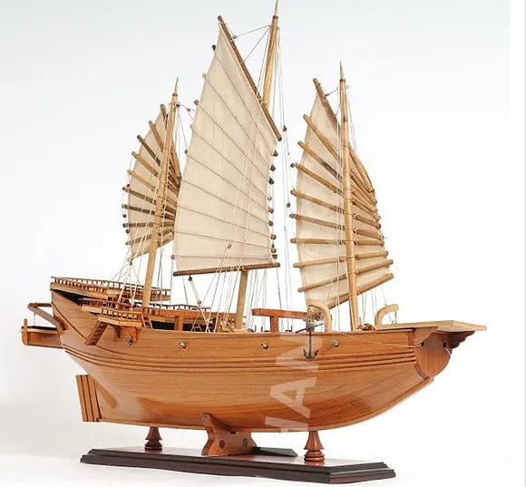 Bruce Lee Movie-Inspired "Chinese Junk" Model Ship OMH USA