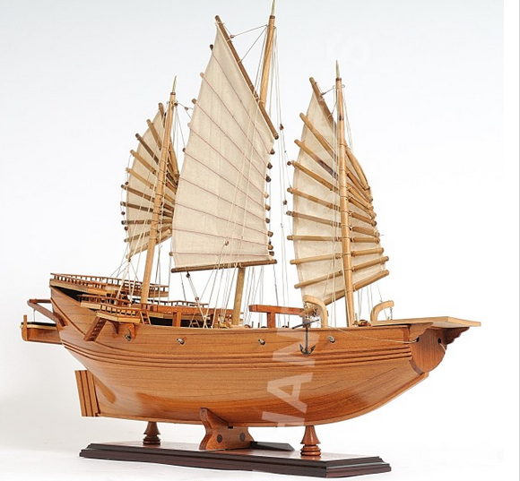 Bruce Lee Movie-Inspired "Chinese Junk" Model Ship OMH USA