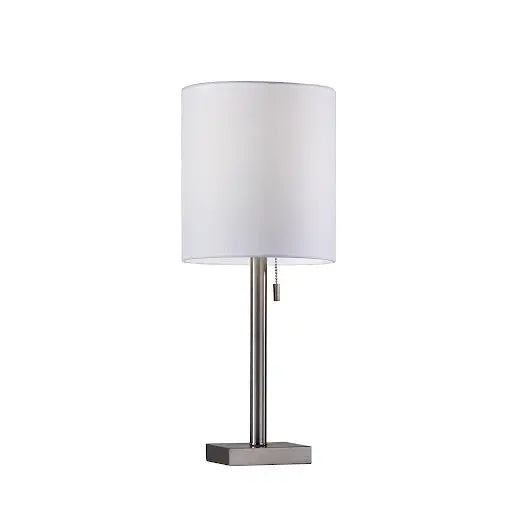 Brushed Steel Metal Table Lamp Homeroots Lighting