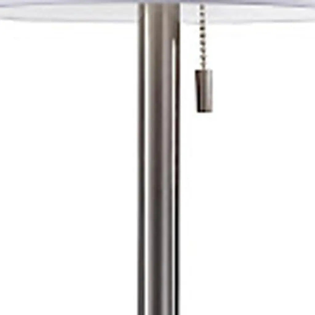 Brushed Steel Metal Table Lamp Homeroots Lighting
