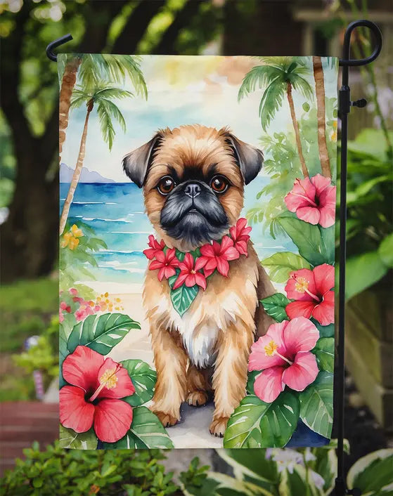 Brussels Griffon Luau Garden Flag Caroline's Treasures
