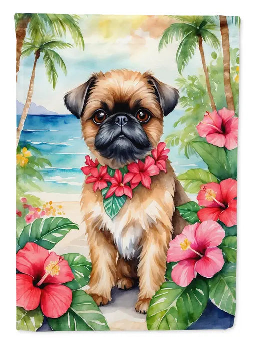 Brussels Griffon Luau Garden Flag Caroline's Treasures