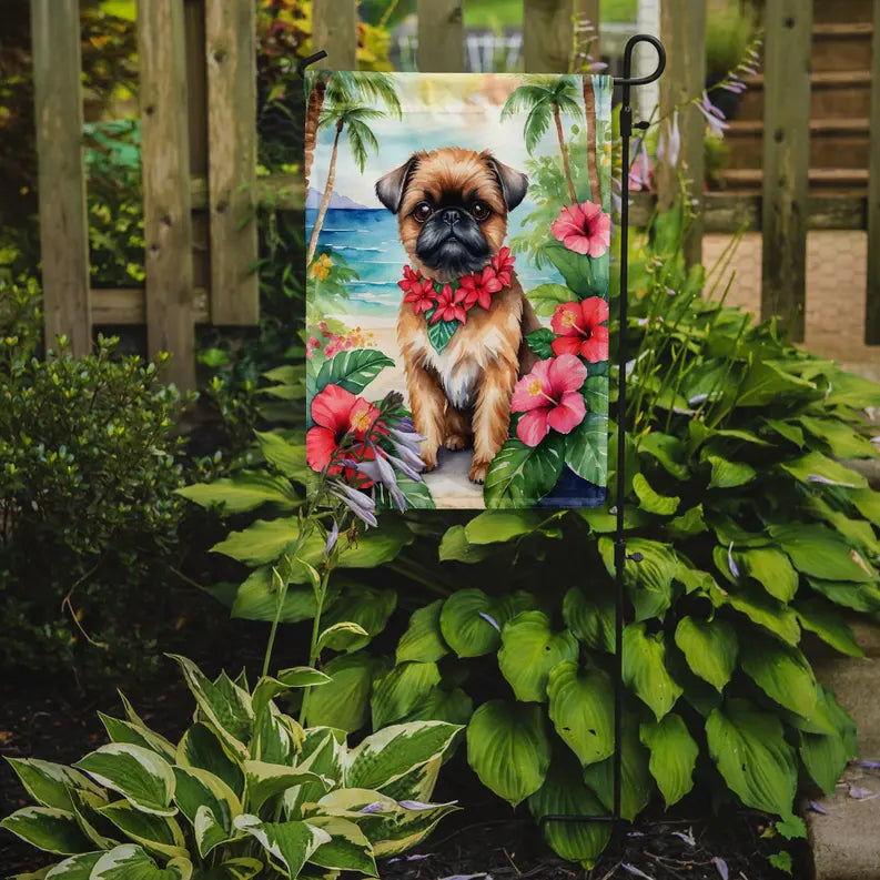 Brussels Griffon Luau Garden Flag Caroline's Treasures