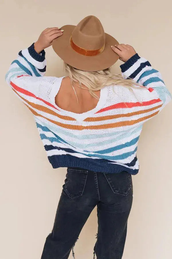 Bubblegum Knit Braided Sweater Stay Warm in Style