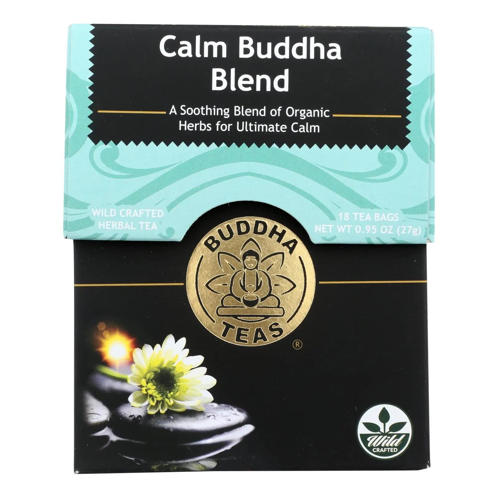 Buddha Teas - Tea Calm Buddha Blend - Case Of 6-18 Bag Buddha Teas