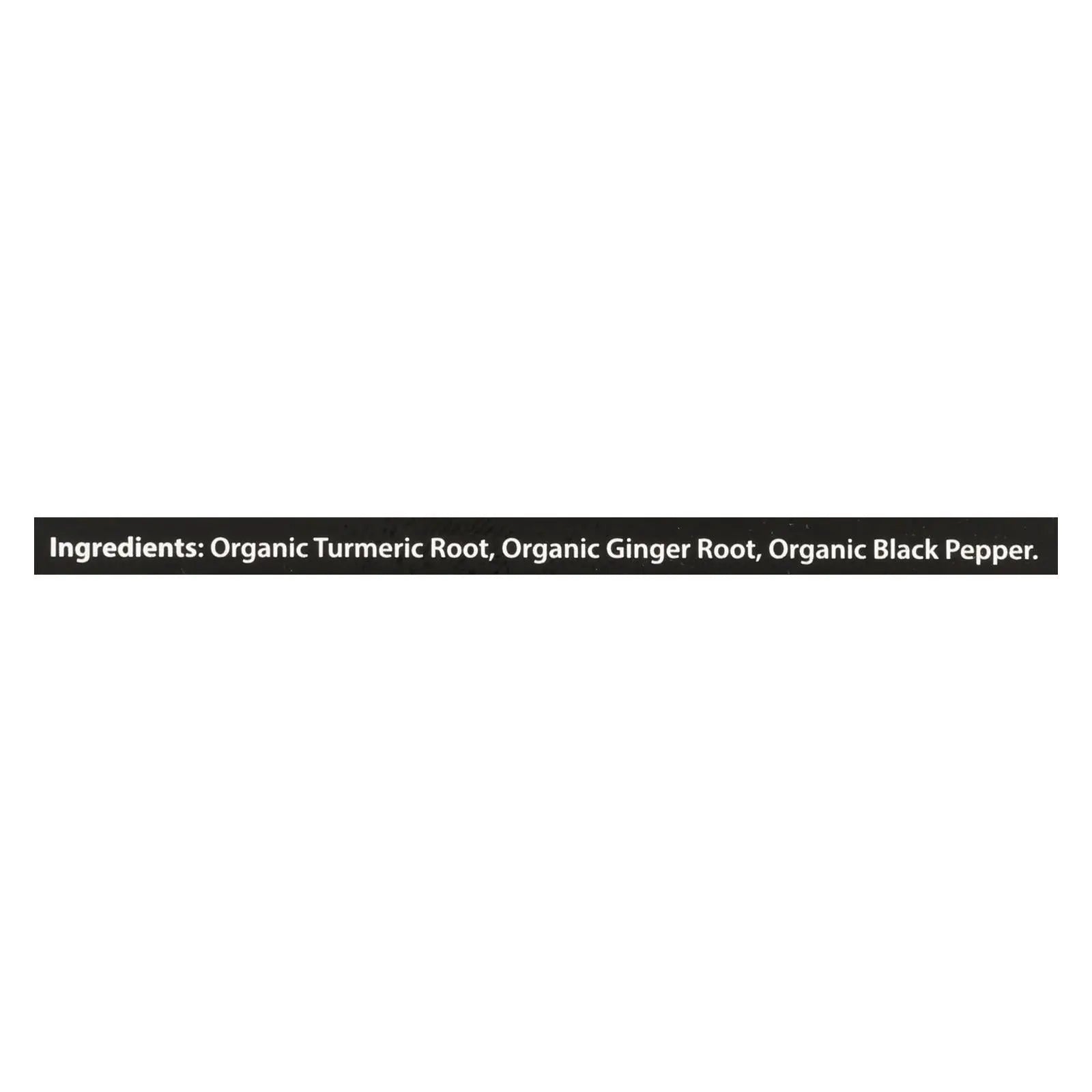 Buddha Teas -tea - Turmeric Ginger Tea - Case Of 6 - 18 Bag Buddha Teas
