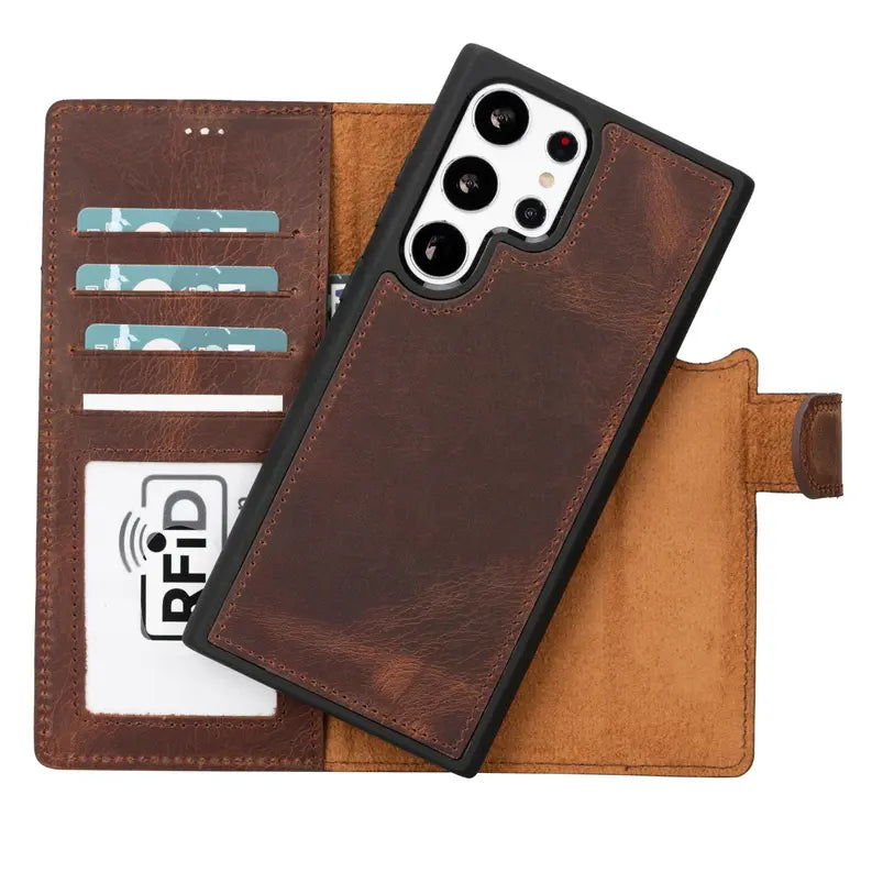 Buffalo Samsung Galaxy S20 Series Detachable Leather Wallet Case Toronata
