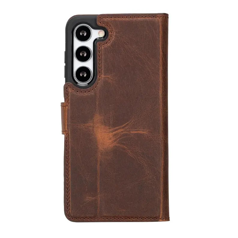 Buffalo Samsung Galaxy S21 FE Detachable Leather Wallet Case Toronata