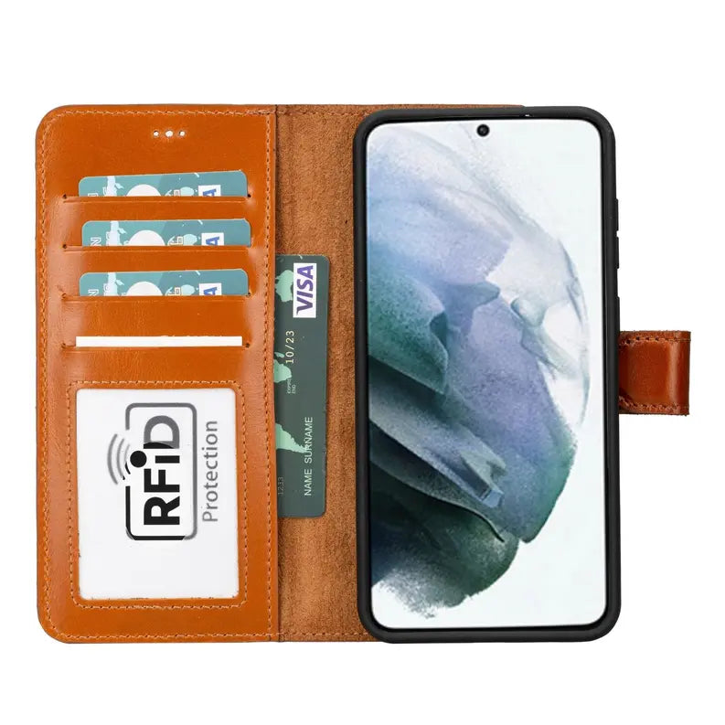 Buffalo Samsung Galaxy S23 Series Detachable Leather Wallet Case Toronata