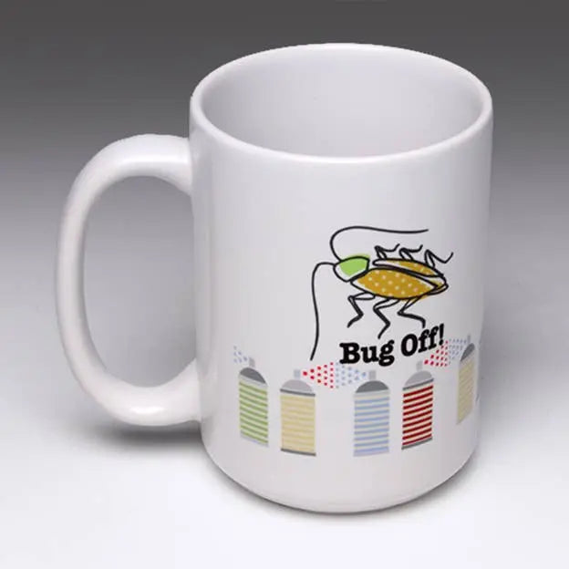 Bug Off! Mug LIANE FRIED STUDIO