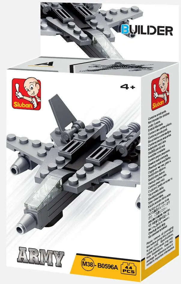Builder Military Building Brick Display Set, x2 of each kit Texas Toy Distribution