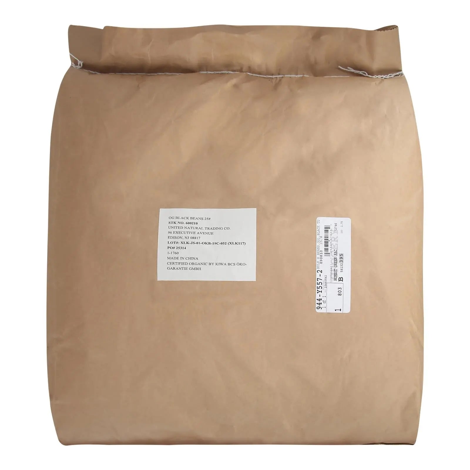 Bulk Peas And Beans Organic Beans Black Turtle - Single Bulk Item - 25lb Bulk Peas And Beans Organic